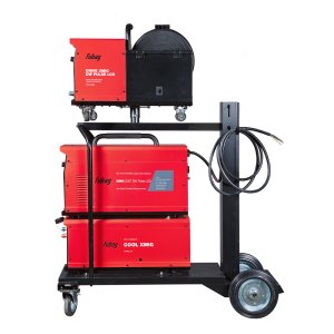 FUBAG Сварочный полуавтомат XMIG 500T DW PULSE  + Подающий механизм DRIVE XMIG DW PULSE  + Горелка FB 550W 3m  + Блок жидкостного охлаждения Cool XMIG  + Шланг-пакет 5 метров 95мм2 14 pol с жидкостным охлаждением + Тележка XM в Тюмени фото