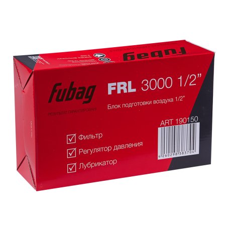 FUBAG Блок подготовки воздуха FRL 3000 1/2 дюйма  в Тюмени фото