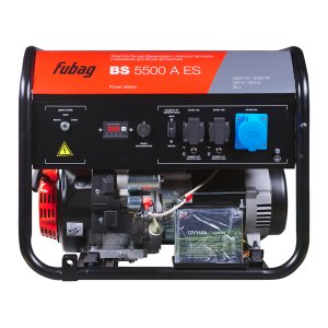FUBAG Бензиновый генератор с электростартером и коннектором автоматики BS 5500 A ES в Тюмени фото