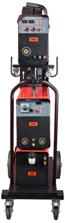 Сварочный полуавтомат INMIG 500T DW SYN + Подающий механизм DRIVE INMIG DW SYN + Шланг-пакет 5 м + Горелка FB 500 3 м + Блок жидкостного охлаждения + Тележка в Тюмени фото