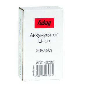 Аккумуляторная батарея FLI5S1P1202 Li-ion к бензиновым газонокосилкам FUBAG с электростартером и минирайдеру (20V/2Ah) в Тюмени фото