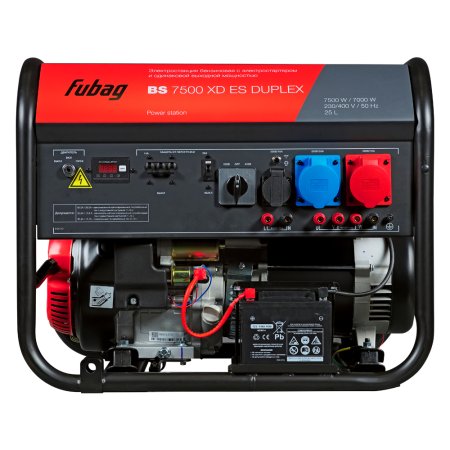 Бензиновый генератор FUBAG BS 7500 XD ES DUPLEX в Тюмени фото