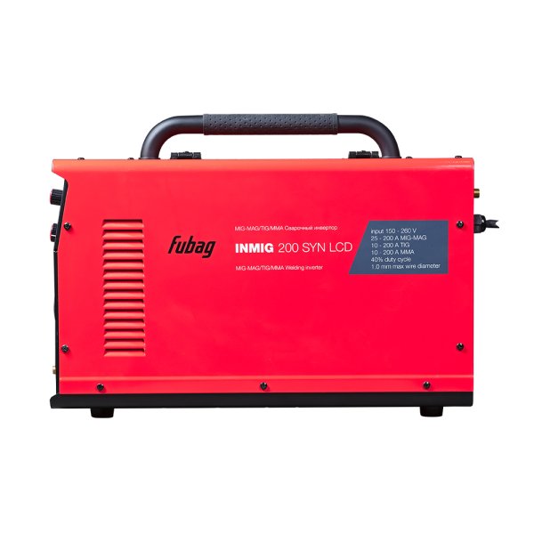 Полуавтомат сварочный FUBAG INMIG 200 SYN LCD (новый дисплей) в Тюмени фото