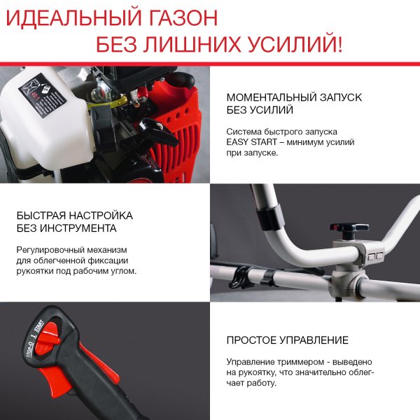 FUBAG Бензиновый триммер FPT 33 + Триммерная леска сечение витой квадрат L 130 м * 2.4 мм в ПОДАРОК в Тюмени фото
