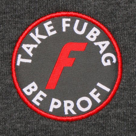 Серо-красная толстовка Fubag с капюшоном  размер XXL в Тюмени фото