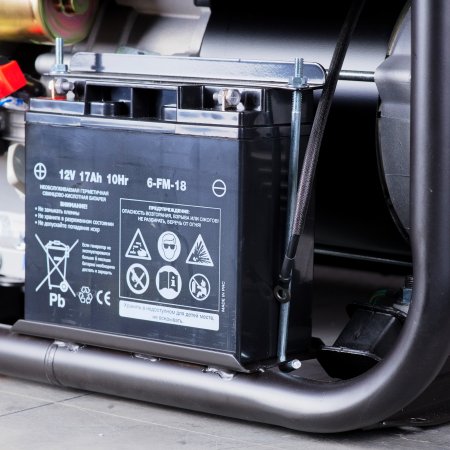 Бензиновый генератор с электростартером FUBAG PRG 5000 ES в Тюмени фото