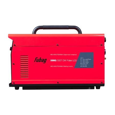 FUBAG Сварочный полуавтомат XMIG 500T DW PULSE + Подающий механизм DRIVE XMIG DW PULSE  + Горелка FB 550W 3m + Блок жидкостного охлаждения Cool XMIG + Шланг-пакет 5 метров 95мм2 14 pol с жидкостным охлаждением + Тележка  в Тюмени фото