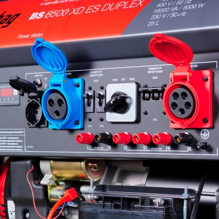 Бензиновый генератор FUBAG BS 8500 XD ES DUPLEX для одно и трехфазного режимов работы в Тюмени фото