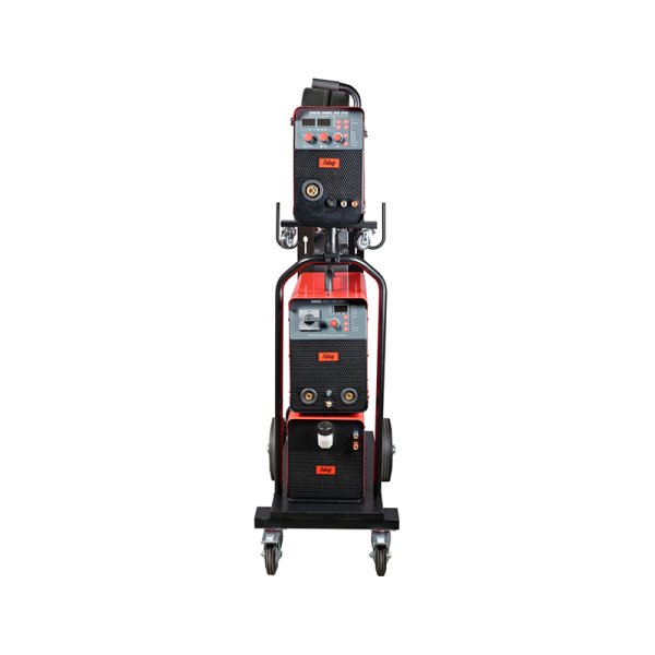 FUBAG Cварочный полуавтомат INMIG 500T DW SYN + Подающий механизм DRIVE INMIG DW SYN +Шланг-пакет 5 метров 70мм2 14 pol с жидкостным охлаждением для INMIG 500T DW SYN + Горелка FB 500 3m + Блок жидкостного охлаждения Cool 70 + Тележка для аппаратов в Тюмени фото