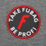 Серая рубашка-поло Fubag с красными пуговицами  размер M в Тюмени фото