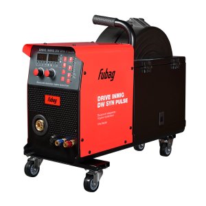 Сварочный полуавтомат_INMIG 500T DW SYN PULSE (арт. 31443) + Подающий механизм DRIVE INMIG DW SYN PULSE (41105) + Горелка FB 550W 3m (31652) + Блок жидкостного охлаждения Cool 70__для арт. 31406_31443_31453_31455_31456_31457_31454 (31409) + Тележка_для ар в Тюмени фото
