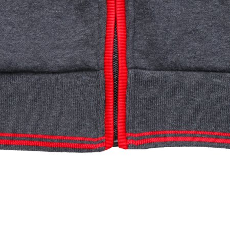 Серо-красная толстовка Fubag с капюшоном  размер XXL в Тюмени фото