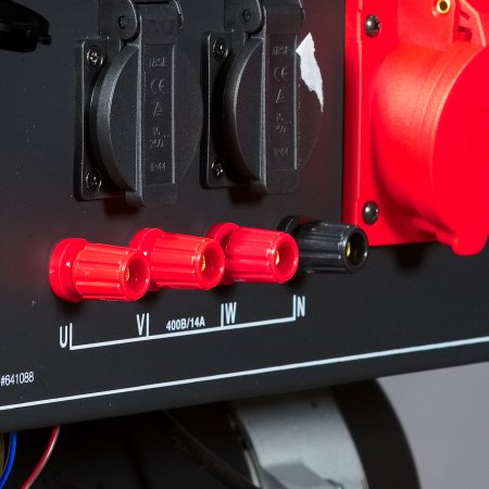 Бензиновый генератор FUBAG BS 8000 DA ES (трехфазный) с электростартером и коннектором автоматики в Тюмени фото