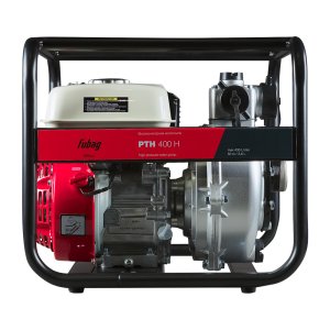 Высоконапорная бензиновая мотопомпа FUBAG PTH 400 H с двигателем Honda для чистой воды в Тюмени фото