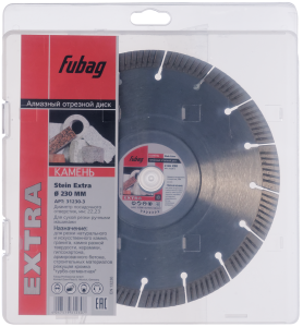 Алмазный отрезной диск FUBAG Камень Экстра (Stein Extra) D230 мм / 22,2 мм по камню в Тюмени фото