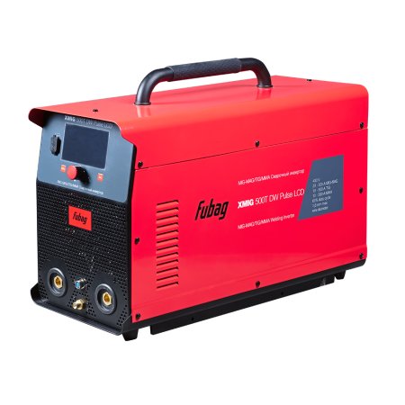 FUBAG Сварочный полуавтомат XMIG 500T DW PULSE + Подающий механизм DRIVE XMIG DW PULSE  + Горелка FB 550W 3m + Блок жидкостного охлаждения Cool XMIG + Шланг-пакет 5 метров 95мм2 14 pol с жидкостным охлаждением + Тележка  в Тюмени фото