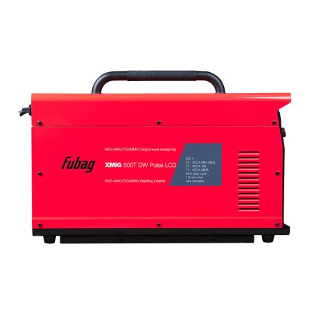 FUBAG Сварочный полуавтомат XMIG 500T DW PULSE + Подающий механизм DRIVE XMIG DW PULSE  + Горелка FB 550W 3m + Блок жидкостного охлаждения Cool XMIG + Шланг-пакет 5 метров 95мм2 14 pol с жидкостным охлаждением + Тележка  в Тюмени фото