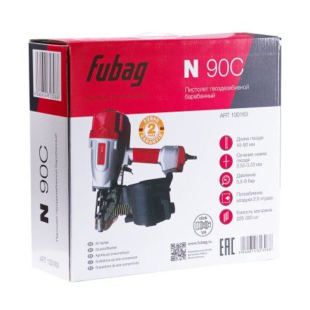 FUBAG Пистолет гвоздезабивной барабанный N90C в Тюмени фото