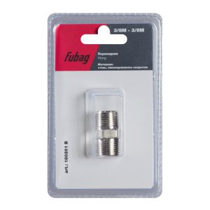 FUBAG Переходник 3/8 дюйма M на 3/8 дюйма М, блистер 1 шт в Тюмени фото