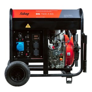 Дизельный генератор FUBAG DS 7500 A ES с электростартером и коннектором автоматики в Тюмени фото