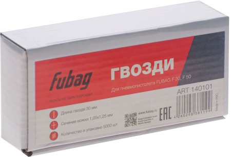 FUBAG Гвозди для F30 (F50 (1.05*1.25, 30 мм, 5000 шт) в Тюмени фото