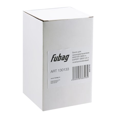 FUBAG Бачок для краскораспылителя MASTER G600 EXPERT G600, 0.6л полипропиленовый в Тюмени фото