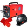 FUBAG Сварочный полуавтомат IRMIG 208 SYN PLUS (31447) + Маска сварщика Хамелеон IR 9-13N S (38072) + Сварочные краги на подкладке красные FWGN 10R (641180) в Тюмени фото
