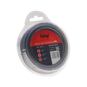 Триммерная леска FUBAG сечение круглое L 15 м * 2,4 мм в Тюмени фото