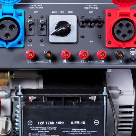 Бензиновый генератор FUBAG BS 8500 XD ES DUPLEX для одно и трехфазного режимов работы в Тюмени фото