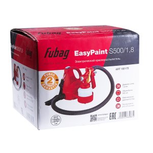 FUBAG Электрический краскораспылитель EasyPaint S500/1.8 с верхним бачком в Тюмени фото