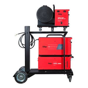 FUBAG Сварочный полуавтомат XMIG 500T DW PULSE  + Подающий механизм DRIVE XMIG DW PULSE  + Горелка FB 550W 3m  + Блок жидкостного охлаждения Cool XMIG  + Шланг-пакет 5 метров 95мм2 14 pol с жидкостным охлаждением + Тележка XM в Тюмени фото