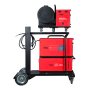 FUBAG Сварочный полуавтомат XMIG 500T DW PULSE + Подающий механизм DRIVE XMIG DW PULSE  + Горелка FB 550W 3m + Блок жидкостного охлаждения Cool XMIG + Шланг-пакет 5 метров 95мм2 14 pol с жидкостным охлаждением + Тележка  в Тюмени фото