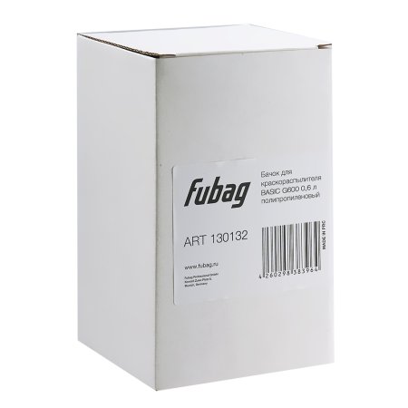 FUBAG Бачок для краскораспылителя BASIC G600, 0.6л полипропиленовый в Тюмени фото