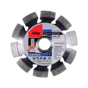 Алмазный отрезной диск FUBAG Universal Extra D125 мм/ 22.2 мм в Тюмени фото
