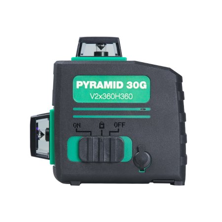 FUBAG уровень лазерный 3D с зеленым лучом Pyramid 30G V2х360H360 в Тюмени фото