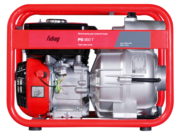 FUBAG Бензиновая мотопомпа для сильнозагрязненной воды PG 950 T в Тюмени фото