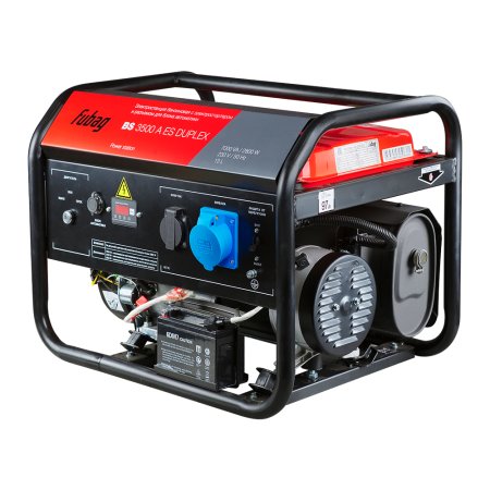 Бензиновый генератор FUBAG BS 3500 A ES DUPLEX в Тюмени фото